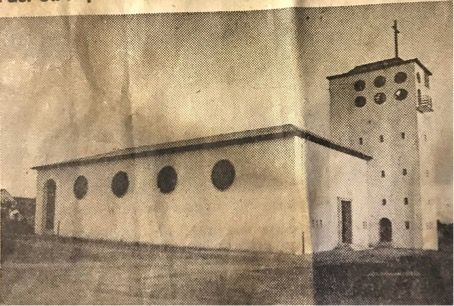 Die Kirche Grossohrenbronn  nach Fertigstellung 1932
